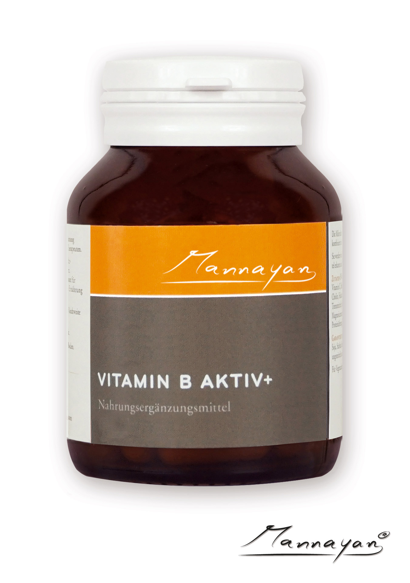 Mannayan VITAMINA B ACTIVA+ (60 comprimidos) Vitamin B Aktiv+ von Mannayan