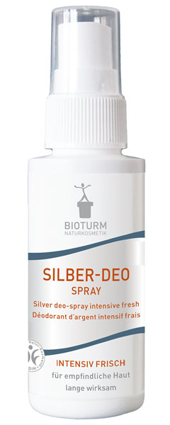 Bioturm Naturkosmetik Silber-Deo-Spray Intensiv frisch
