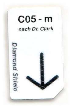C05 - m Chipcard nach Dr. Clark für Diamond Shield Zapper