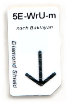 5 Elemente-Wasser-Unterstützung Chipcard nach Baklayan