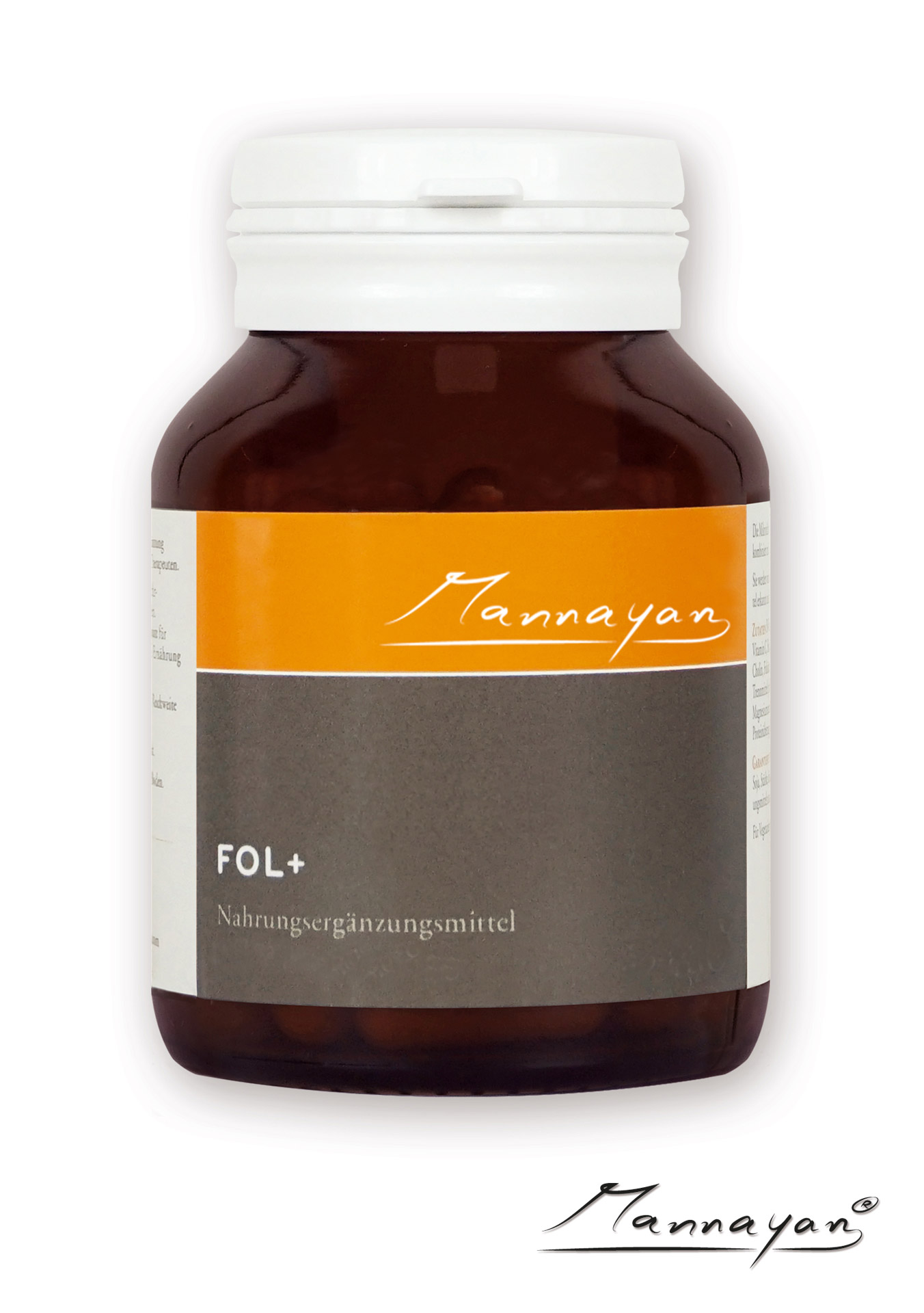 Mannayan FOL+ (60 cápsulas)  Fol+ von Mannayan