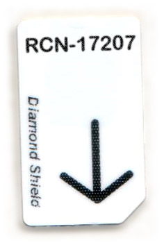 RCN-17207-DS Chipcard für Diamond Shield Zapper
