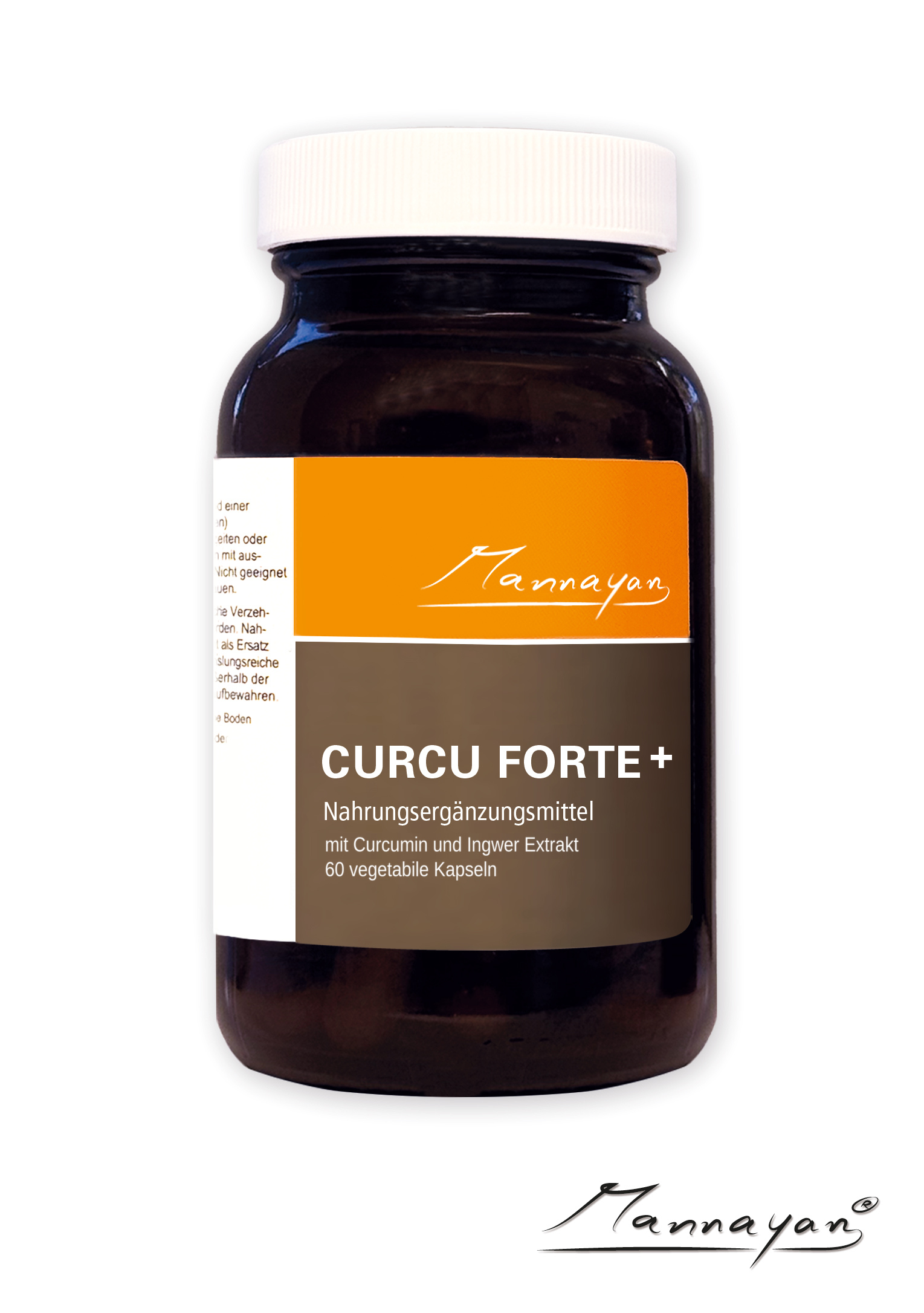 Mannayan CURCU FORTE + (60 cápsulas)