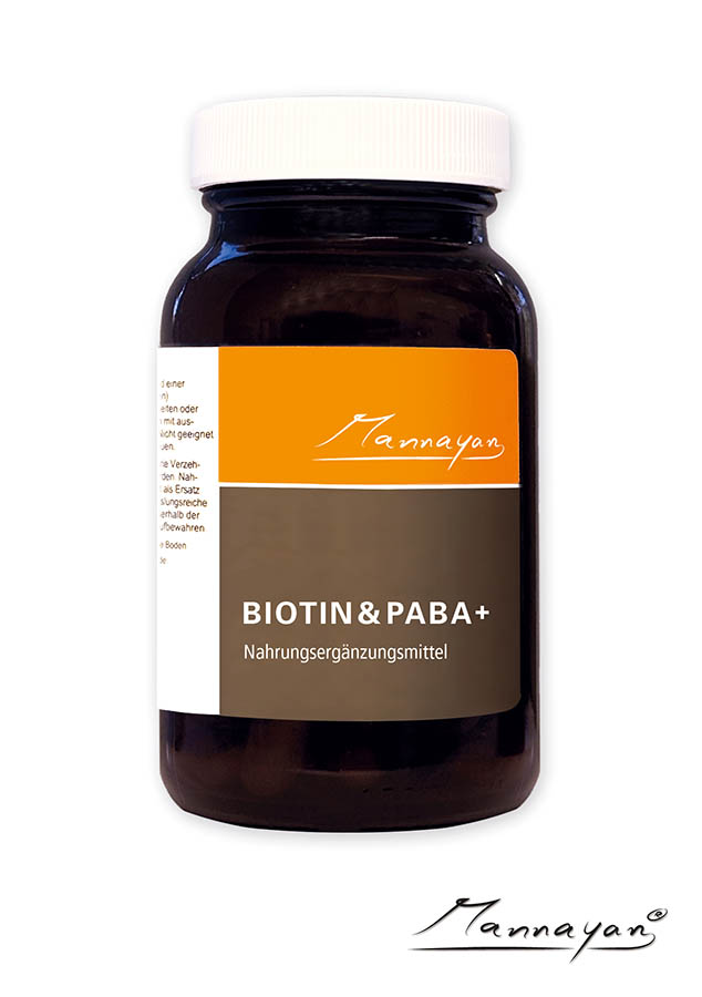 Mannayan Biotin & PABA+ (60 cápsulas)