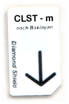 CLST - m Chipcard nach Baklayan für Diamond Shield Zapper